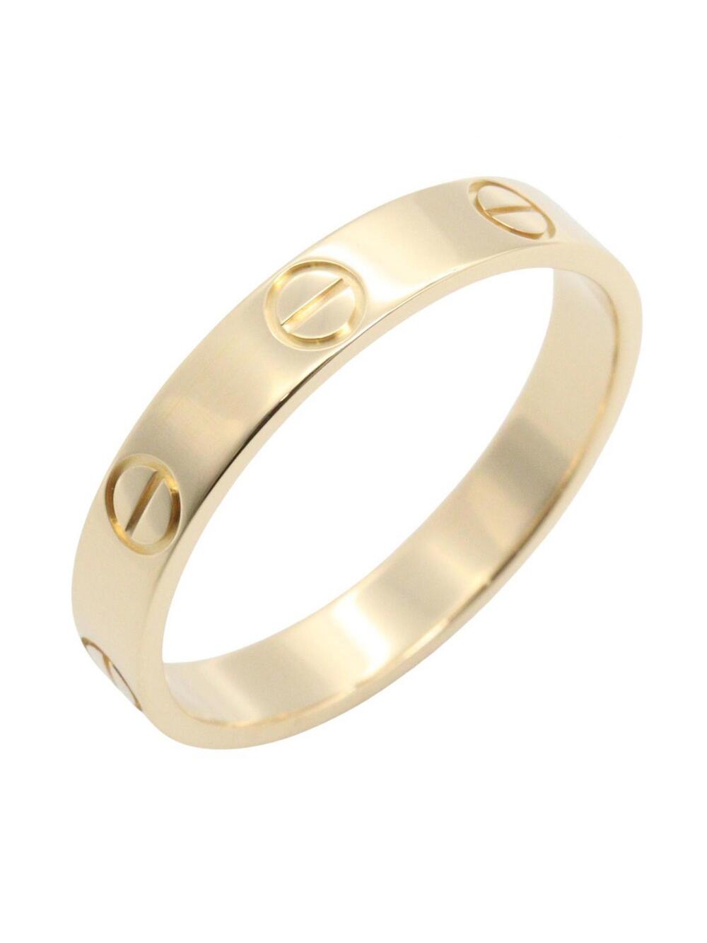 Cartier Mini Love Ring 18Kyg Yellow #334756C13B